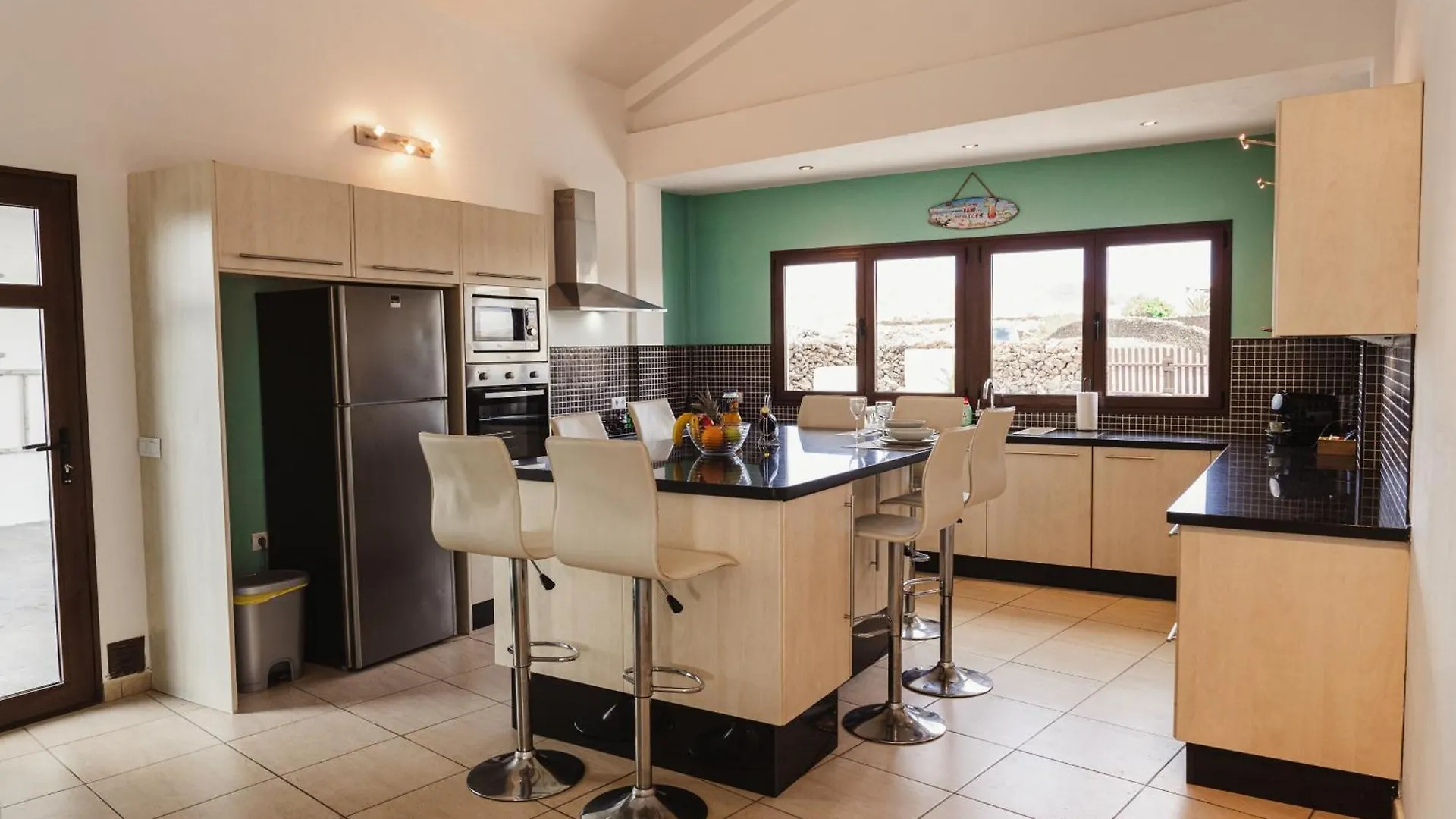 Villa Buena Vista With Heated Indoor Pool In El Roque La Oliva